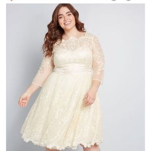 Gilded Grace Dress By Chi Chi London plus size  22